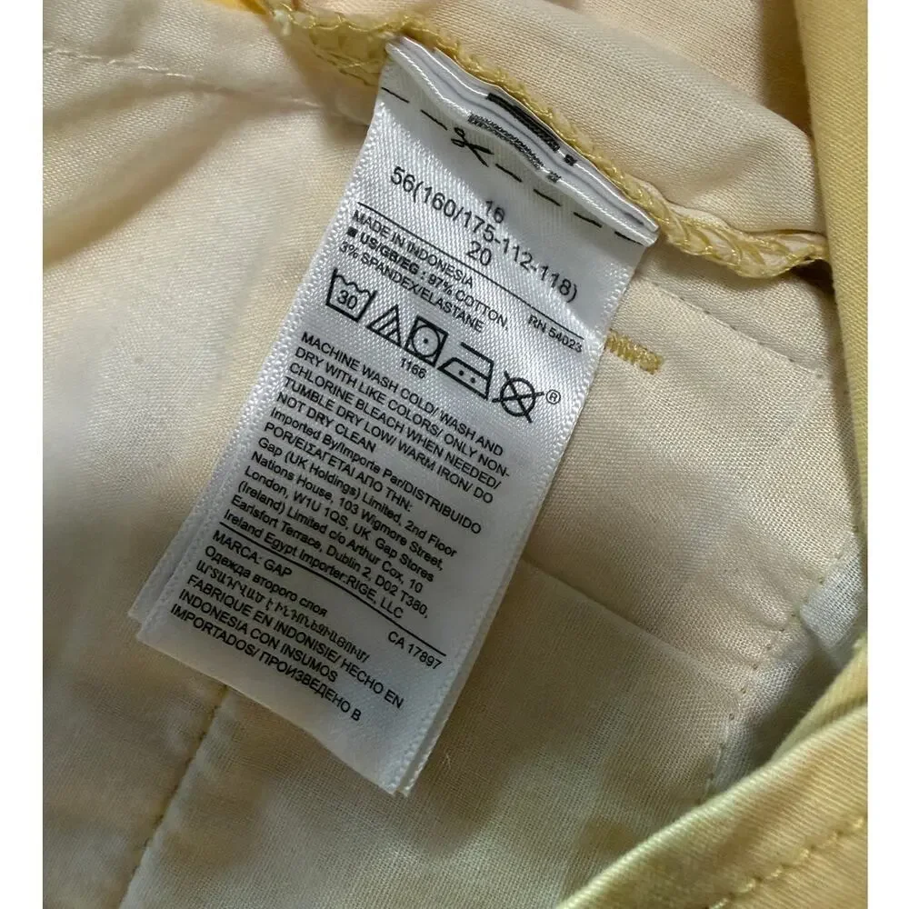 Women's GAP Yellow 5